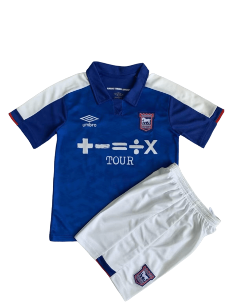 Kit Infantil Ipswich Town Azul 2023/24 Unissex