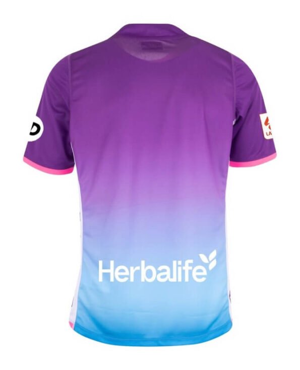 Camisa Real Valladoilid Third Roxo 2023/24 Masculina