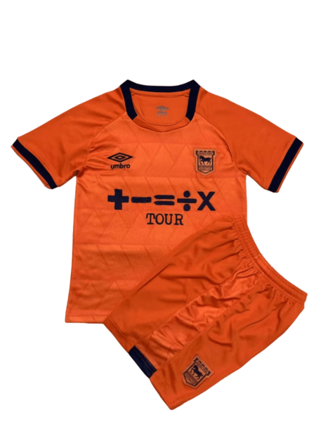 Kit Infantil Ipswich Town Laranja 2023/24 Unissex