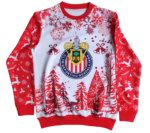 Blusa de Frio Chivas Guadalajara Merry Christmas Vermelha