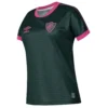 Camisa Fluminense III Verde/Rosa Cartola 2023/24 Feminina