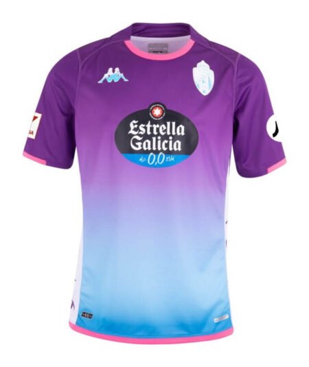 Camisa Real Valladoilid Third Roxo 2023/24 Masculina