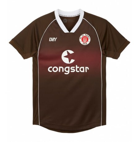 Camisa St. Pauli Home Marrom 2023/24 Masculina