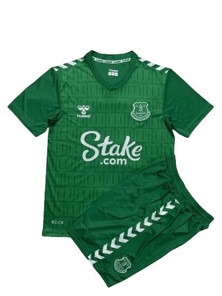 Kit Infantil Everton Goleiro Verde 2023/24 Unissex