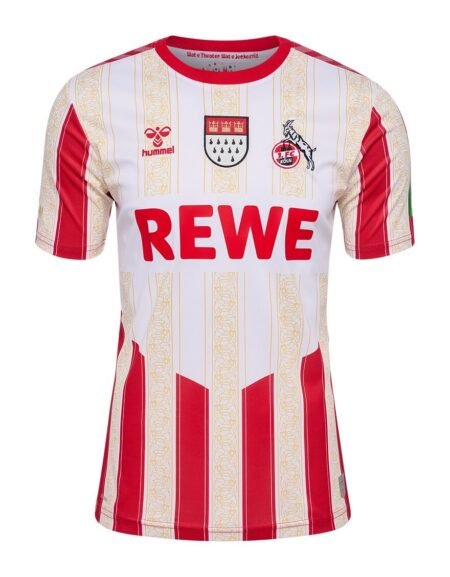 Camisa FC Köln Especial Branca/Vermelha 2023/24 Masculina