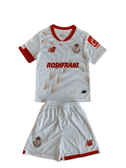 Kit Infantil Toluca Branca II 2023/24 Unissex