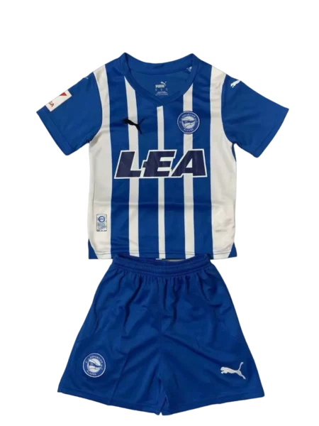 Kit Infantil Alavés Azul Home I 2023/24 Unissex