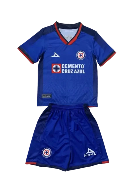 Kit Infantil Cruz Azul Casa I Azul 2023/24 Unissex