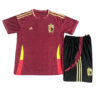 Kit Infantil Seleção da Bélgica Vermelha 2023/24 Unissex