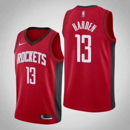 Regata NBA Houston Rockets Vermelha 2019/20 Harden #13