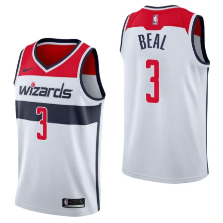 Regata NBA Swingman  Washington Wizards Branca - Beal #3