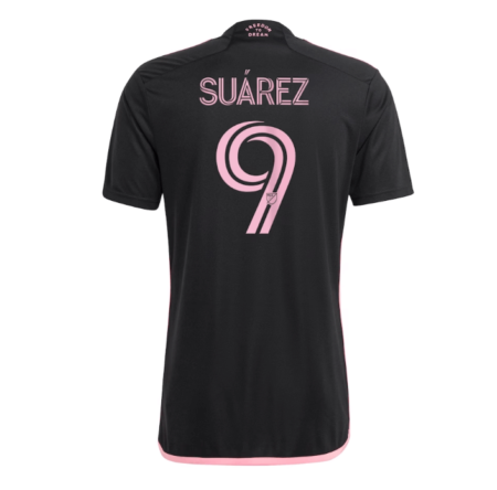 Camisa Inter Miami Preta II Suárez #9 2024/25 Masculina