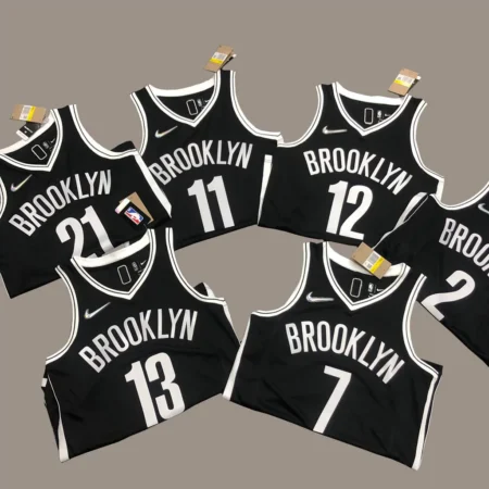 Regata NBA 75ºaniversario DIAMONT Brooklyn Nets Preta 21/22