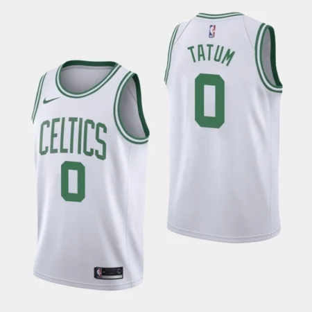 Regata NBA Boston Celtics Branca - Tatum #0