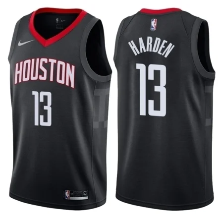 Regata NBA Houston Rockets Preta - Harden #13