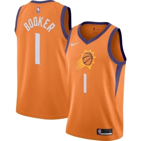 Regata NBA Phoenix Suns Laranja - Booker #1