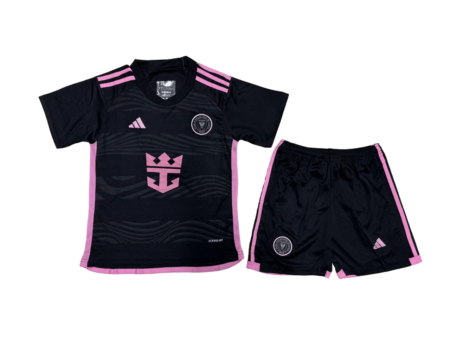 Kit Infantil Inter Miami Preto II 2024/25 Unissex