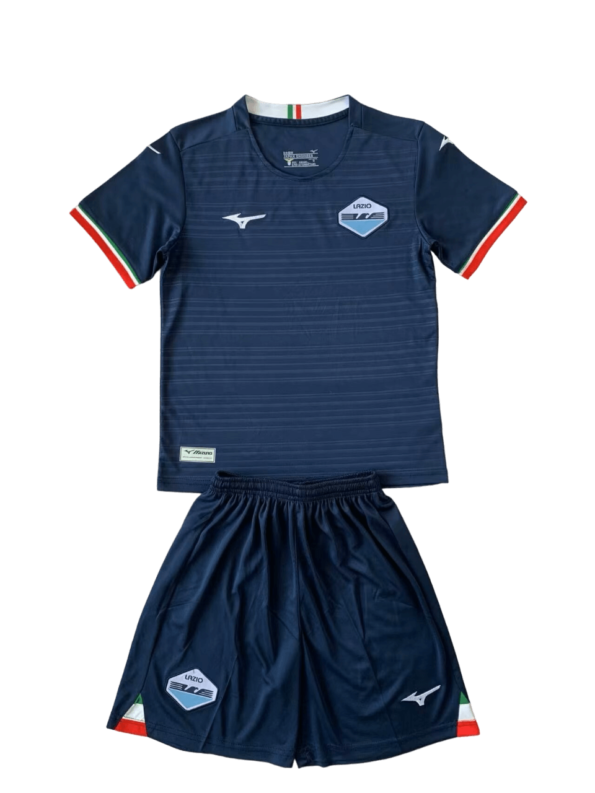 Kit Infantil Lazio Azul Away II 2024/25 Unissex