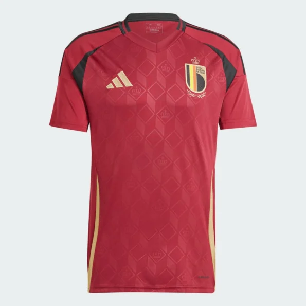 Camisa Seleção da Bélgica Vermelha I 2024/25 Masculina