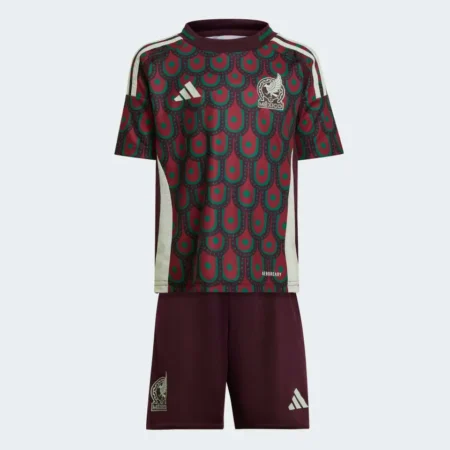 Kit Infantil México I Home Vermelha 2024/25 Unissex