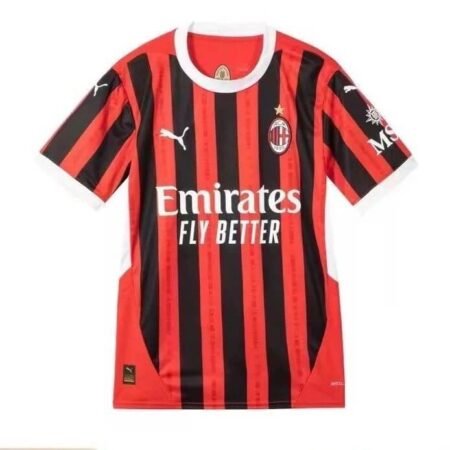 Camisa Ac Milan Vermelha Home I 2024/25 Masculina