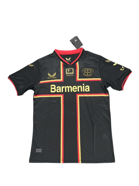 Camisa Bayer Leverkusen Preta Especial 2024/25 Masculina