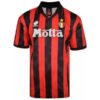 Camisa Ac Milan Home Vermelha I 1993/94 Masculina