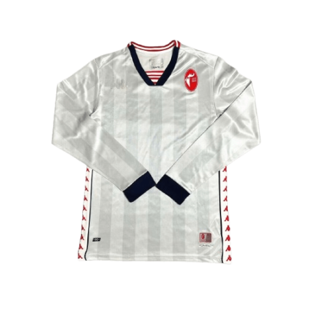 Camisa Calcio Bari Away Branca 2024/25 Masculina