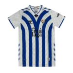 Camisa Málaga Especial Branca/Azul Concept 2024/25 Masculina