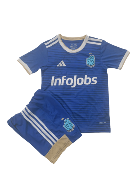 Kit Infantil El Barrio Home Azul 2024/25 Unissex