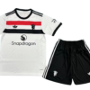 Kit Infantil Manchester United Third III Branca 2024/25 Unissex