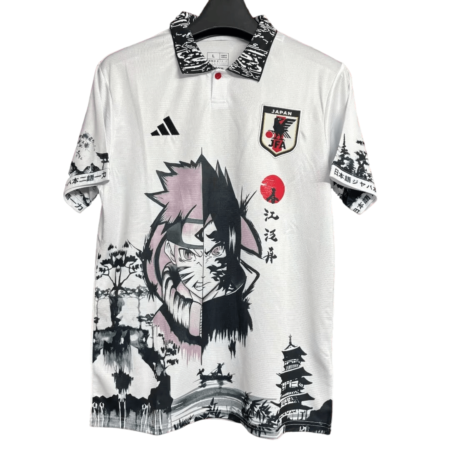 Camisa do Japão Branca Especial Naruto/Susuke Masculina