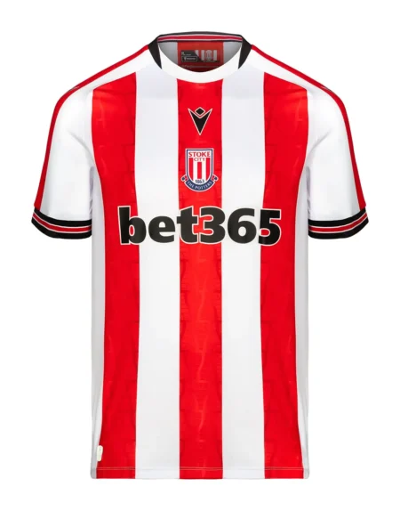 Camisa Stoke City Branca Home I 2024/25 Masculina