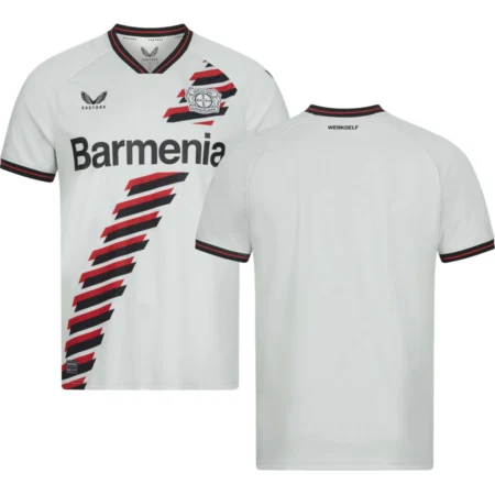 Camisa Bayer Leverkusen Branca Away II 2024/25 Masculina