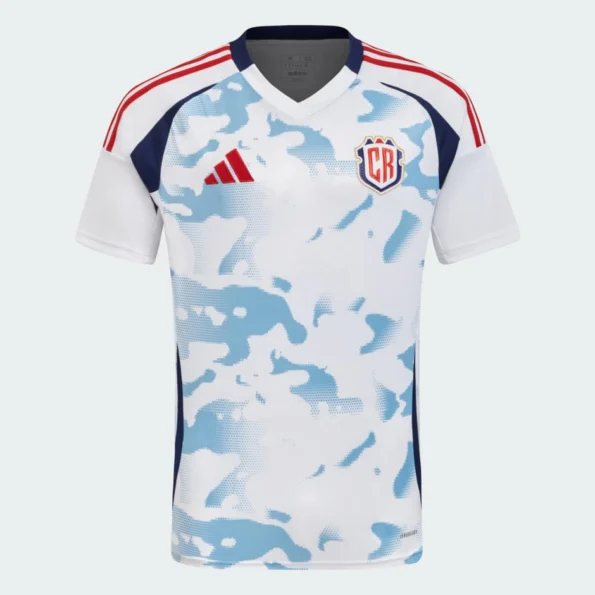 Camisa Costa Rica Branca Away II 2024/25 Masculina