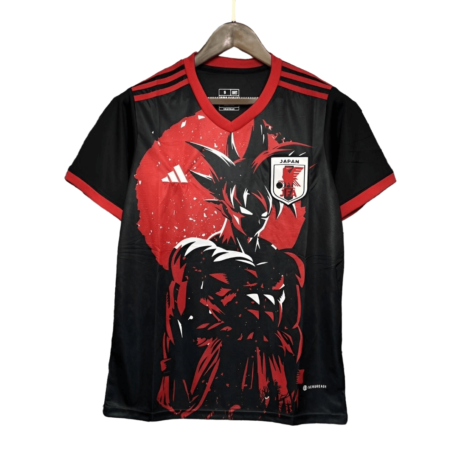 Camisa Japão Vermelha do Goku Dragon Ball 2024/25 Masculina