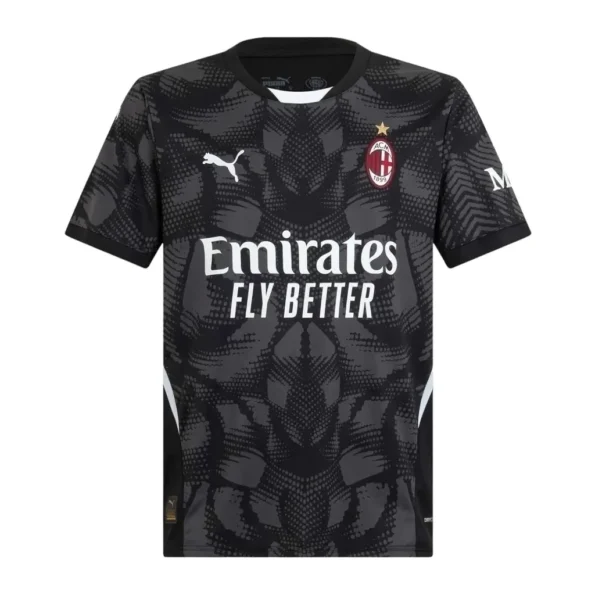 Camisa Ac Milan Preta Goleiro 2024/25 Masculina