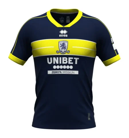 Camisa Middlesbrough Reserva II Azul Escura 2023/24 Masculina