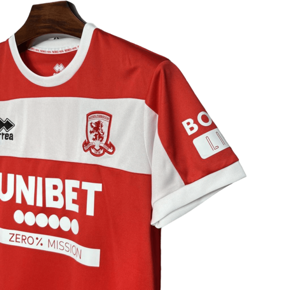 Camisa Middlesbrough Titular Vermelha I 2023/24 Masculina