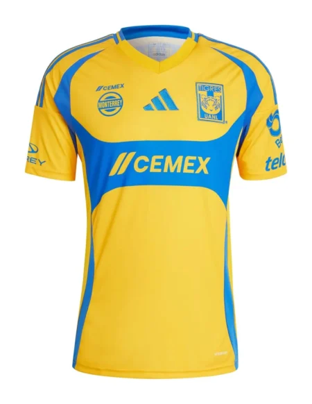 Camisa Tigres UNL Titular Amarela I Home 2024/25 Masculina