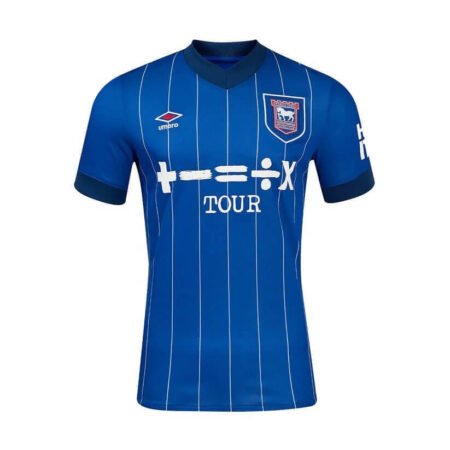 Camisa Ipswich Town Titular I Home Azul 2024/25 Masculina