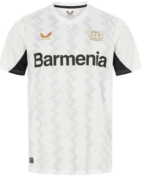 Camisa Bayer Leverkusen Branca II Reserva 2024/25 Masculina