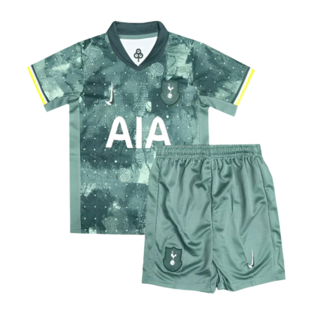 Kit Infantil Três Tottenham III Verde 2024/25 Unissex