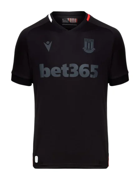 Camisa Reserva Stoke City II Preta 2024/25 Masculina