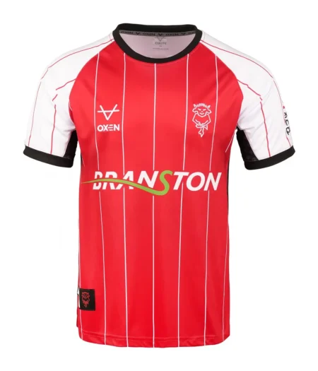 Camisa Titular Lincoln City Vermelha Home I 2024-25 Masculina