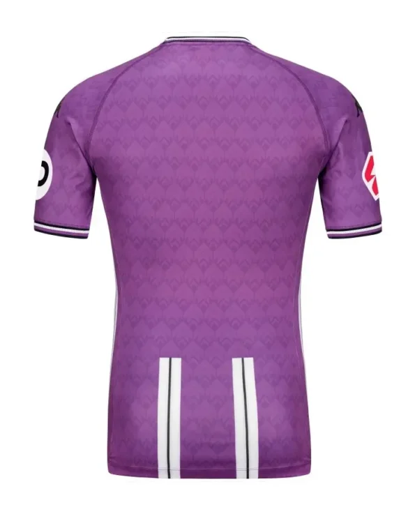 Camisa Titular Real Valladolid Roxo Home I 2024/25 Masculina