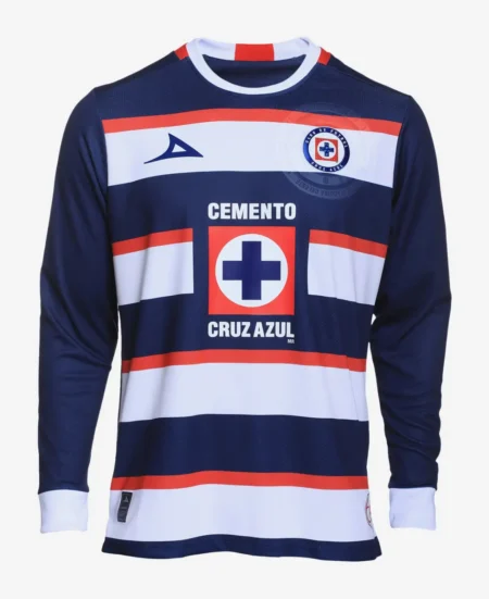 Camisa Goleiro Cruz Azul Manga Longa Azul 2024/25