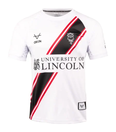 Camisa Reserva Lincoln City Branca II 2024/25 Masculina