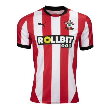 Camisa Titular Southampton Fc Vermelha I 2024/25 Masculina