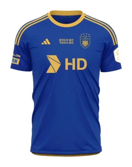 Camisa Titular Ulsan HD Azul Home I 2024/25 Masculina